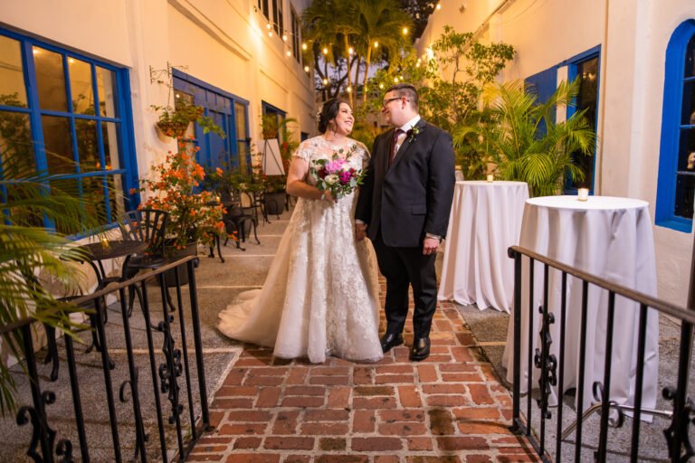 A Mediterranean themed wedding at historic Maxwell Room