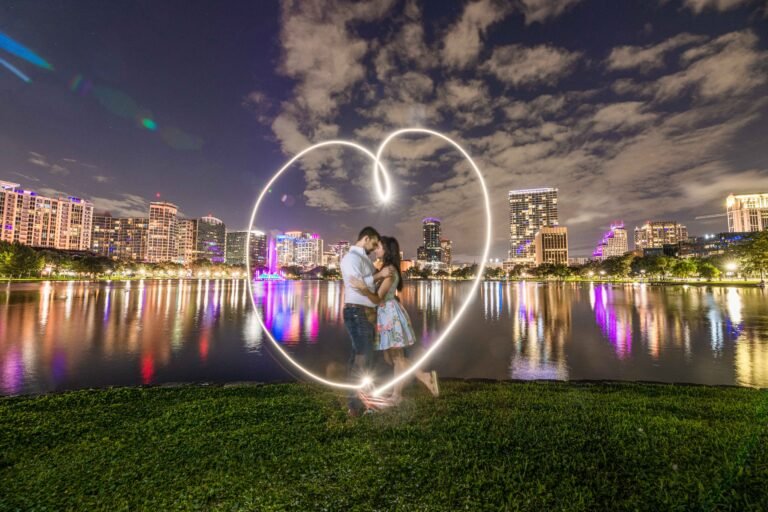 Lake Eola Engagement Photos